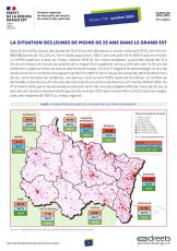 La situation des jeunes de moins de 25 ans dans le Grand Est