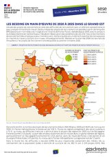 Les besoins en main-d'œuvre de 2020 à 2025 dans le Grand Est