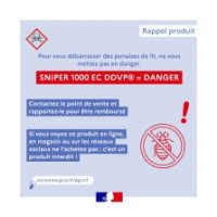 Alerte sur les dangers liés à l'emploi d'insecticides interdits en France 