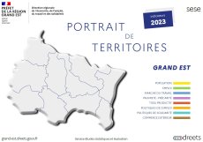 Portraits de territoires du Grand Est et de ses départements - Édition 2023