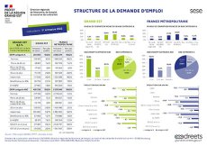 Indicateurs de structure de la demande d'emploi - 1er trimestre 2025