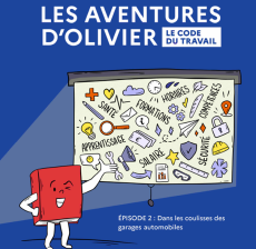 Une bande dessinée pour les apprentis en mécanique automobile